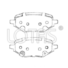 SP2588 Auto Disc Brems Pad für Volvo